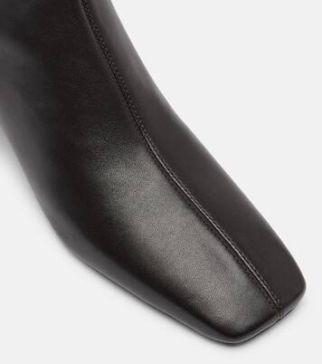 Stretch leather ankle boots | Tory Burch