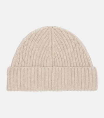 Anagram ribbed-knit cashmere beanie | Loewe