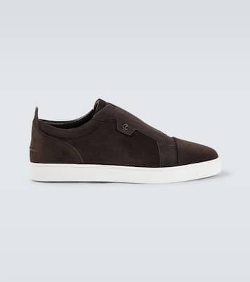St Louis suede slip-on sneakers | Christian Louboutin
