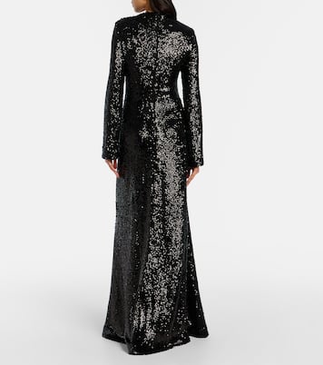 Abito lungo Beatrice con paillettes | Simkhai