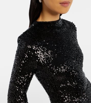 Abito lungo Beatrice con paillettes | Simkhai