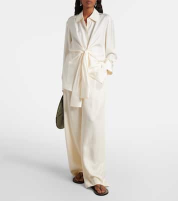 Sandali infradito Flora in suede | A.Emery