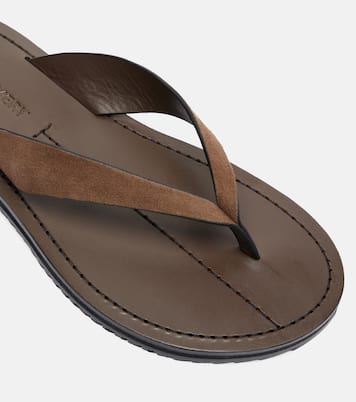 Sandali infradito Flora in suede | A.Emery