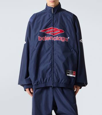 Veste de survêtement 3B Sports Icon en coton mélangé | Balenciaga
