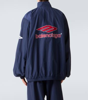Veste de survêtement 3B Sports Icon en coton mélangé | Balenciaga