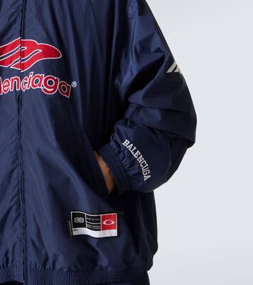 Veste de survêtement 3B Sports Icon en coton mélangé | Balenciaga