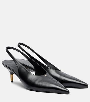 Bella 55 leather slingback pumps | Khaite