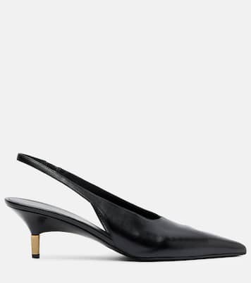 Bella 55 leather slingback pumps | Khaite