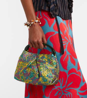 Tasche Crisp Small aus Jacquard | Dries Van Noten