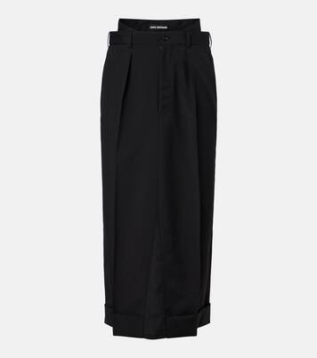 Pleated midi skirt | Junya Watanabe