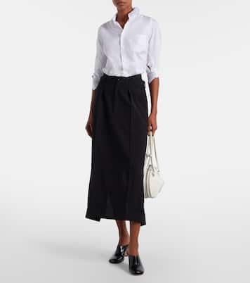 Pleated midi skirt | Junya Watanabe