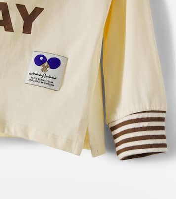 Play printed cotton jersey sweatshirt | Mini Rodini