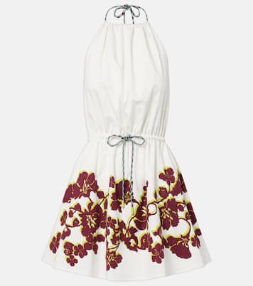 Haze floral cotton minidress | Alémais