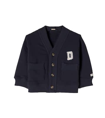 Baby Maukie cotton-blend cardigan | Donsje