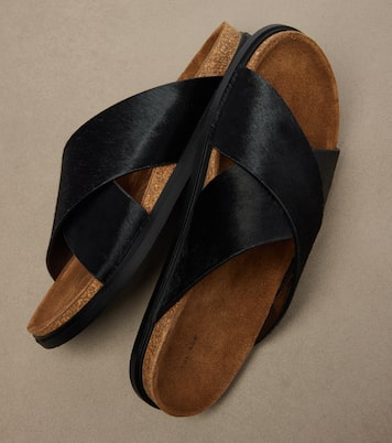Sandalen Cross aus Kalbshaar | The Row