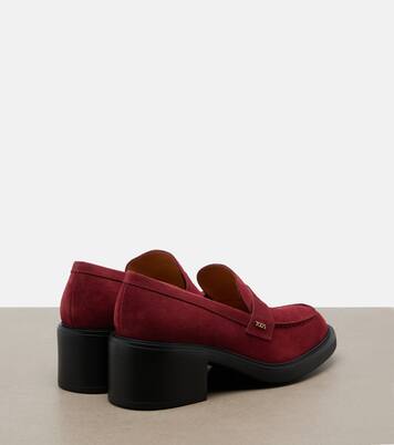 Loafer-Pumps aus Veloursleder | Tod's
