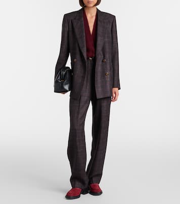 Loafer-Pumps aus Veloursleder | Tod's