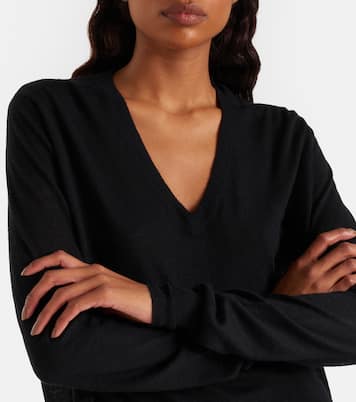 Cashair cashmere V-neck sweater | Joseph