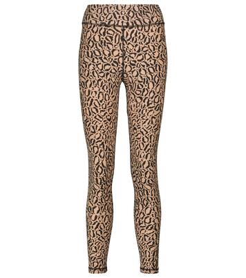 High-rise leopard print leggings | The Upside