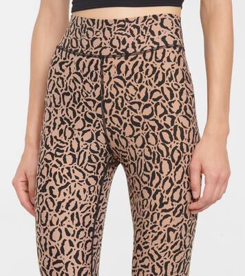 High-rise leopard print leggings | The Upside