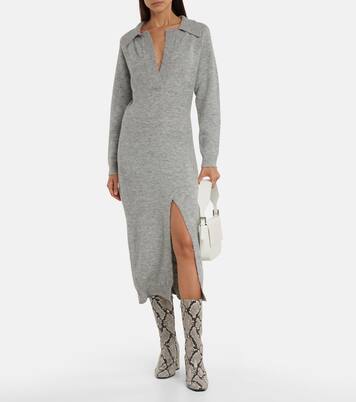 Flora knit midi dress | Nanushka