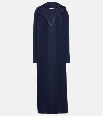 Hooded wool-blend cardigan | Alaïa