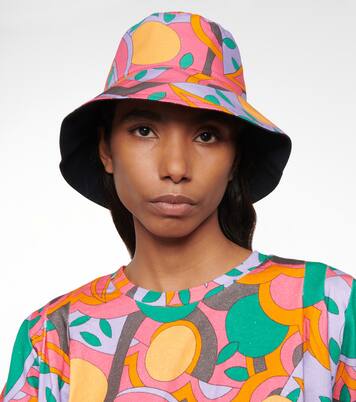 Loiena cotton reversible bucket hat | Isabel Marant
