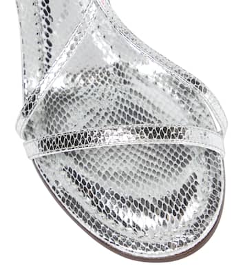 Sandalen Aliza aus Metallic-Leder | Isabel Marant