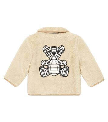 Baby Jacke aus Faux Shearling | Burberry Kids