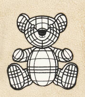 Baby Jacke aus Faux Shearling | Burberry Kids