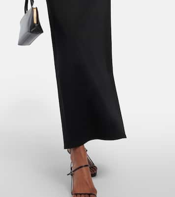 Maxikleid aus einem Wollgemisch | CO