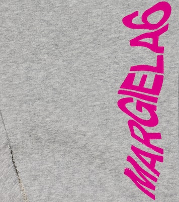 Logo cotton jersey sweatpants | MM6 Maison Margiela Kids