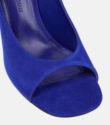 Suede slingback sandals | Victoria Beckham