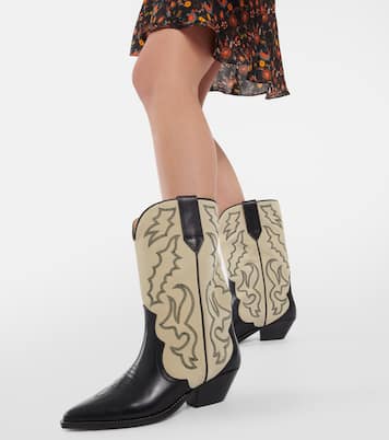 Duerto leather cowboy boots | Isabel Marant