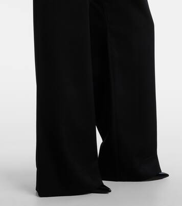 Low-Rise-Hose aus Wolle | Wardrobe.NYC