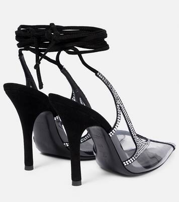 Venus crystal-embellished pumps | The Attico