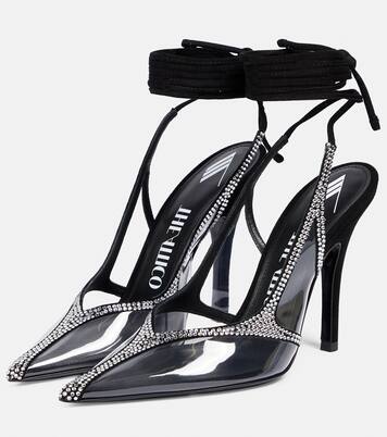 Venus crystal-embellished pumps | The Attico