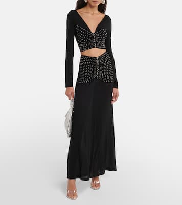 Verzierter Maxirock | Rabanne