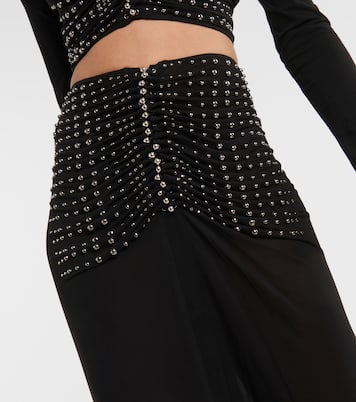 Verzierter Maxirock | Rabanne