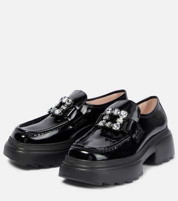 Plateau-Loafers Wallaviv aus Lackleder | Roger Vivier