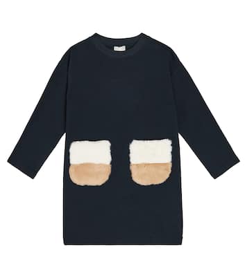 Cotton-blend jersey dress | Il Gufo