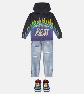 Distressed straight jeans | Scotch & Soda Kids