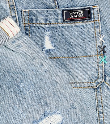 Distressed straight jeans | Scotch & Soda Kids