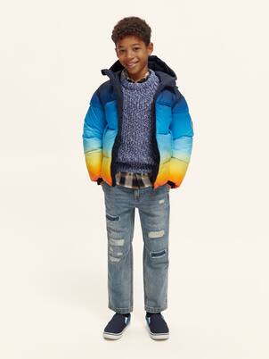 Distressed straight jeans | Scotch & Soda Kids