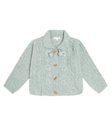 Cardigan Khella aus Wolle und Baumwolle | Louise Misha