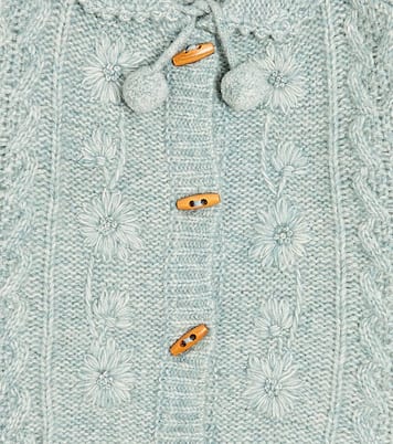 Cardigan Khella aus Wolle und Baumwolle | Louise Misha