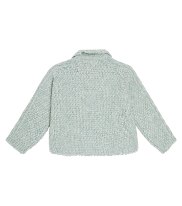 Cardigan Khella aus Wolle und Baumwolle | Louise Misha