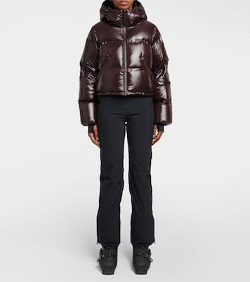 Minnie cropped down ski jacket | Aztech Mountain