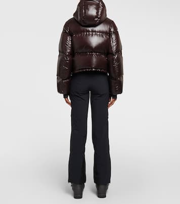 Minnie cropped down ski jacket | Aztech Mountain