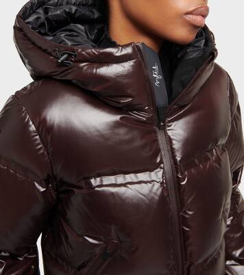 Minnie cropped down ski jacket | Aztech Mountain